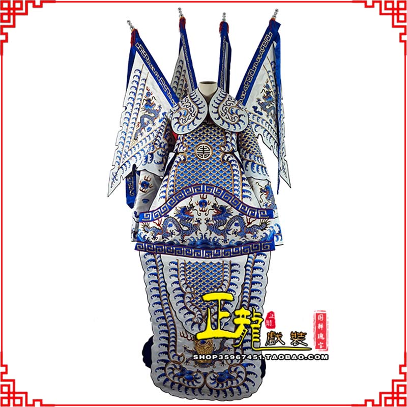 义乌武生武将大靠祥龙勾金