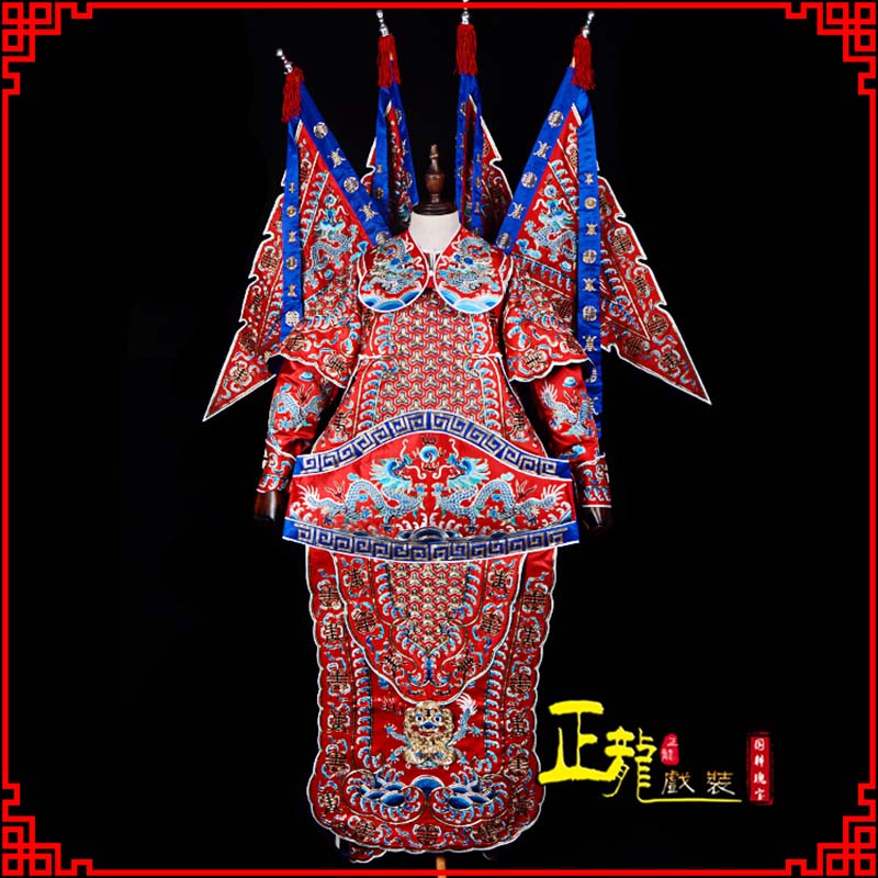 义乌武生戏服戏曲武将靠